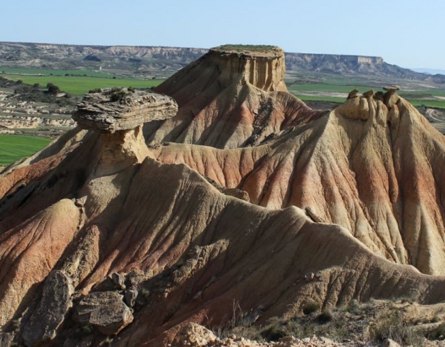  Formazioni rocciose a Las Bardenas 